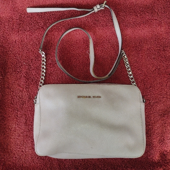 Michael Kors Bags Michael Kors Gray Crossbody Purse Poshmark